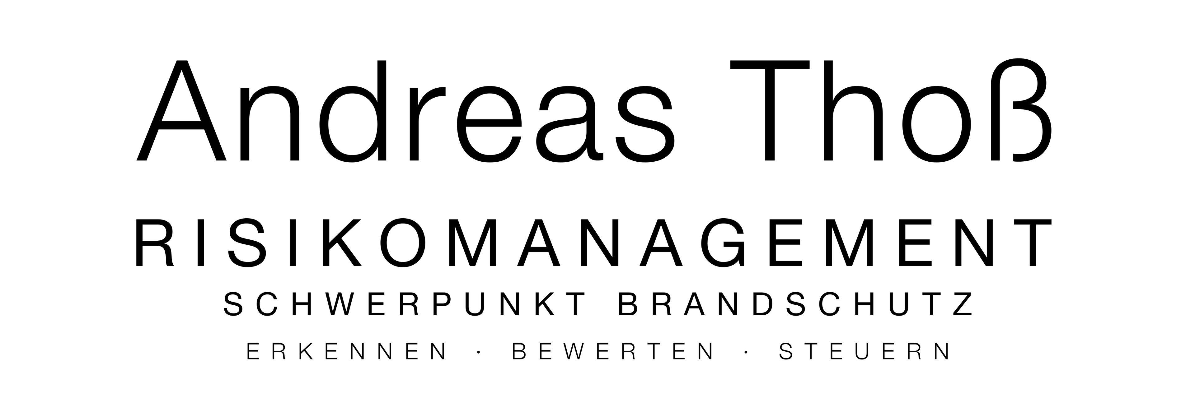 Andreas Thoß – Risikomanagement, Schwerpunkt Brandschutz